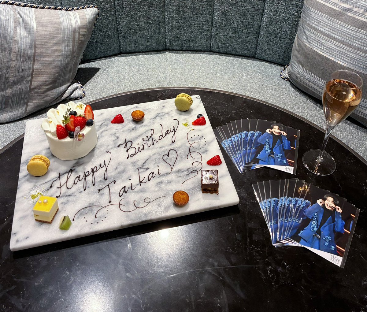 meronchuuu's tweet photo. だーいすきな大海くんお誕生日おめでとう( i꒳​i )⭐️20歳の節目のお誕生日をお祝いできてとってもうれしい大海くんに出会えてちょーしあわせだよー大海くんももっともっといっぱい幸せになってねT꒳​T💕✩ 
#近藤大海  #CLASSSEVEN https://t.co/oUfIhGh5Wv
