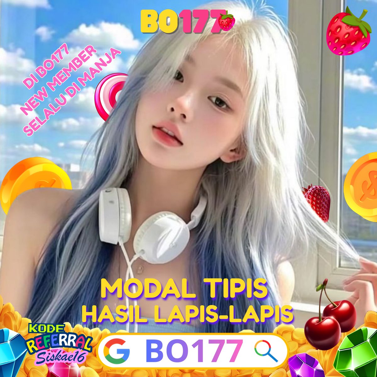 BO177aman's tweet photo. 👑 Situs Slot Gacor Hari ini
👑 Pola Gacor Hari ini
🔗 Link Situs Gacor : https://t.co/66vWGtI4oq
⚡ PAPDESI, Selamat Hari Pramuka,

#slotgacor ##pindahkeai
#trending #topik #viral #fyp https://t.co/4plMAMIUOd