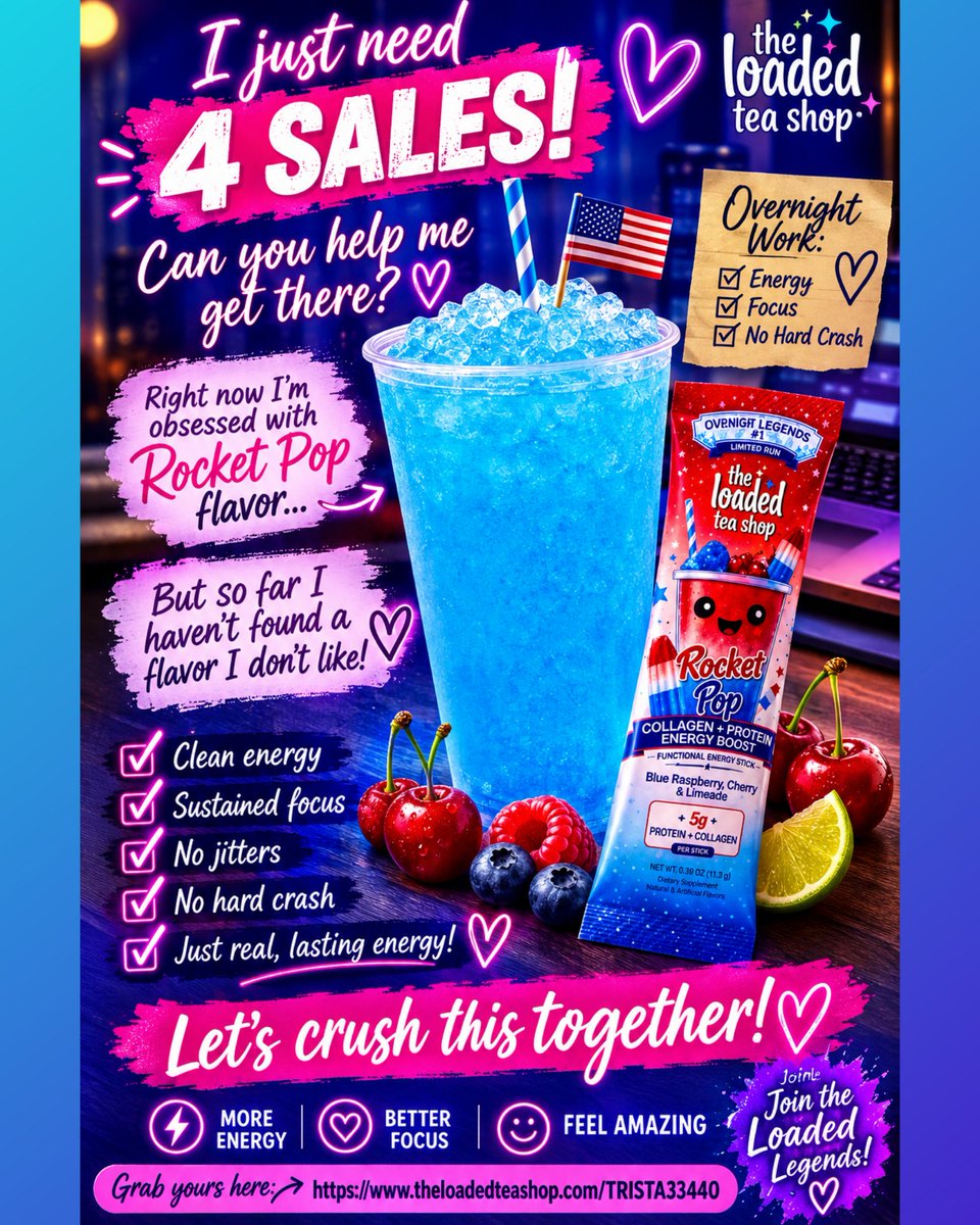 timeforselflove's tweet photo. 🚨 I JUST NEED 3 MORE SALES! 🚨 please help me earn my starter kit!!!🙏

👇 Grab yours here with 10% off and also use code 2FREETEA for an added discount plus get free shipping on $25 or more!

https://t.co/WT3xeJU63Z https://t.co/FIzZTj7nyI