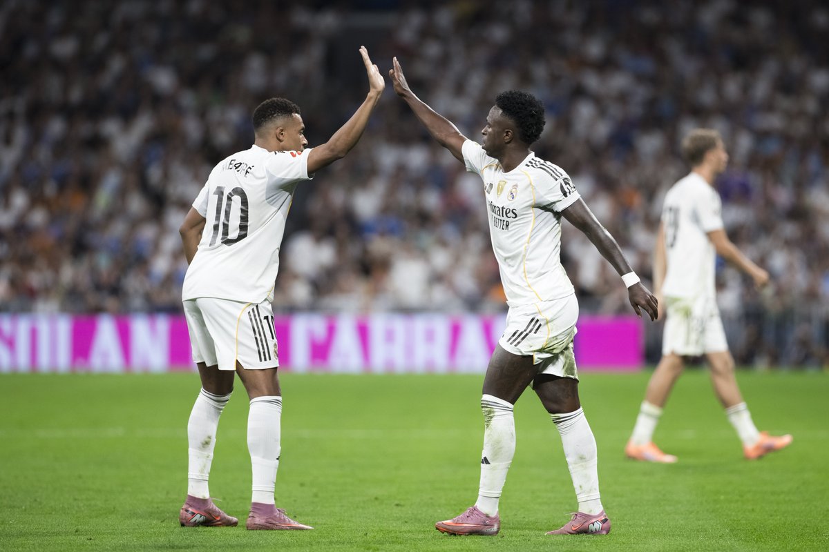 WhoScored's tweet photo. Most chances created from open play in La Liga last season:

◎ 62 - Vinícius Júnior
◎ 60 - Kylian Mbappé
◎ 59 - Pablo Fornals
◎ 57 - Lamine Yamal
◎ 54 - Pedri https://t.co/MkcLwRJYB7