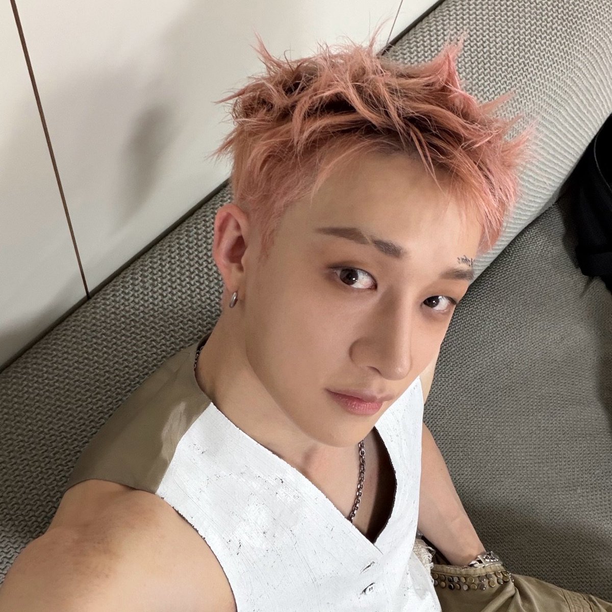 realskzoo's tweet photo. Chan actualizó su foto de pefil y estado en bbl 🫧

"Pink (Rosa)" https://t.co/tOjv70vuqj