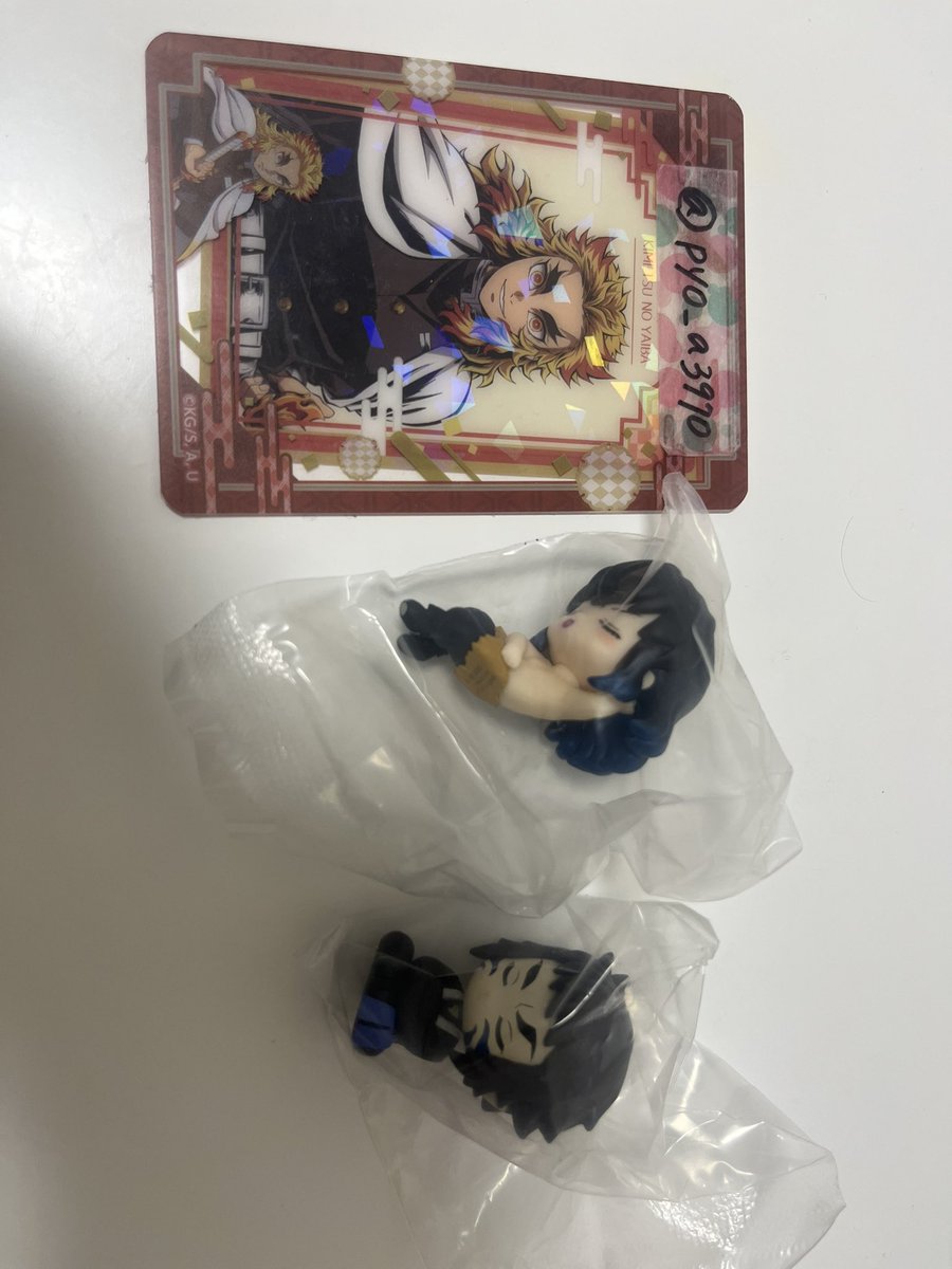 pyo_a3970's tweet photo. 【交換】鬼滅の刃 ねむらせ隊4

譲)伊之助、獪岳

求)狛治、恋雪

纏めての方優先🙇‍♀️ https://t.co/Ohp13orgMj