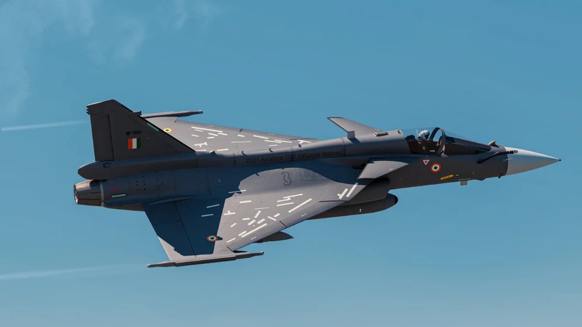 ShivAroor's tweet photo. I remember hating the name ‘Tejas’ for India’s fighter when PM Vajpayee chose it. But it grew on me because it’s such a beautiful plane. ♥️

We have such amazing birds of prey in our civilisation. With the LCA Mk2 ahead, what should we call it? https://t.co/nB8kkXSZba
