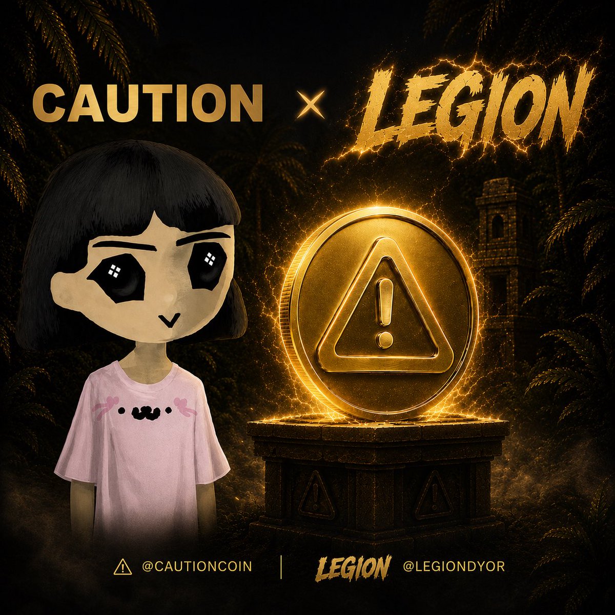 legiondyor's tweet photo. Crypto definitely needs more $CAUTION ⚠️

@cautiontoken is leaning into scam awareness while building a coin around the movement.

DEX paid.
Dev wallet locked.
Clean narrative + memorable ticker.

Worth having on the watchlist.

CA: 8dtHcUtf6sJMJM4EwXainc69Vhouv5Fz3QiXqtZipump https://t.co/1e67Mh1rwD