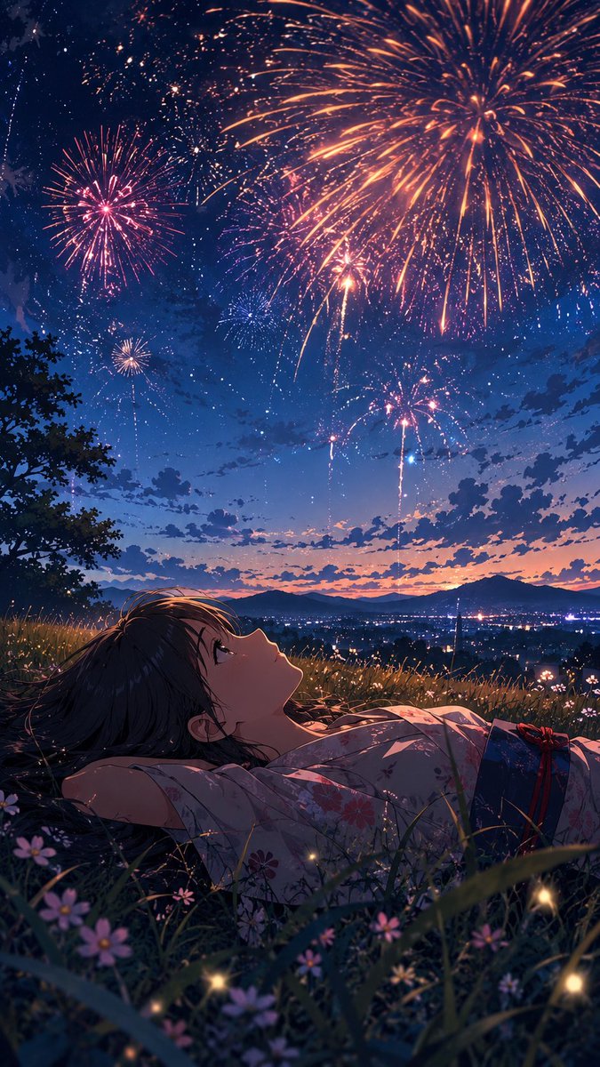 ArilSholikul's tweet photo. 夏の夜空に、願いをひとつ

#夏 #花火 #夏祭り #夏の思い出 #夏の夜 #浴衣 #夜空 #星空 #AnimeAesthetic #AnimeArt #SummerVibes #Fireworks #SummerNight #Aesthetic #Dreamy #ar2905 #japangirl https://t.co/YwSW3ZPlWk