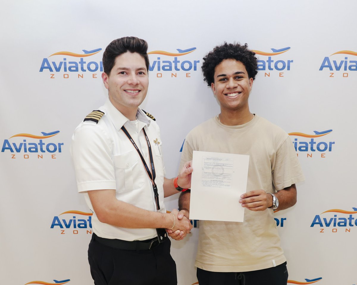 AviatorZone's tweet photo. Matthew Gitman has earned his PRIVATE PILOT CERTIFICATE, a credential that reflects both knowledge and practical skill gained through dedicated training and countless hours of preparation.
#PPL #AviatorZone #Pilot #Learning #Miami https://t.co/89zTl1pMjs