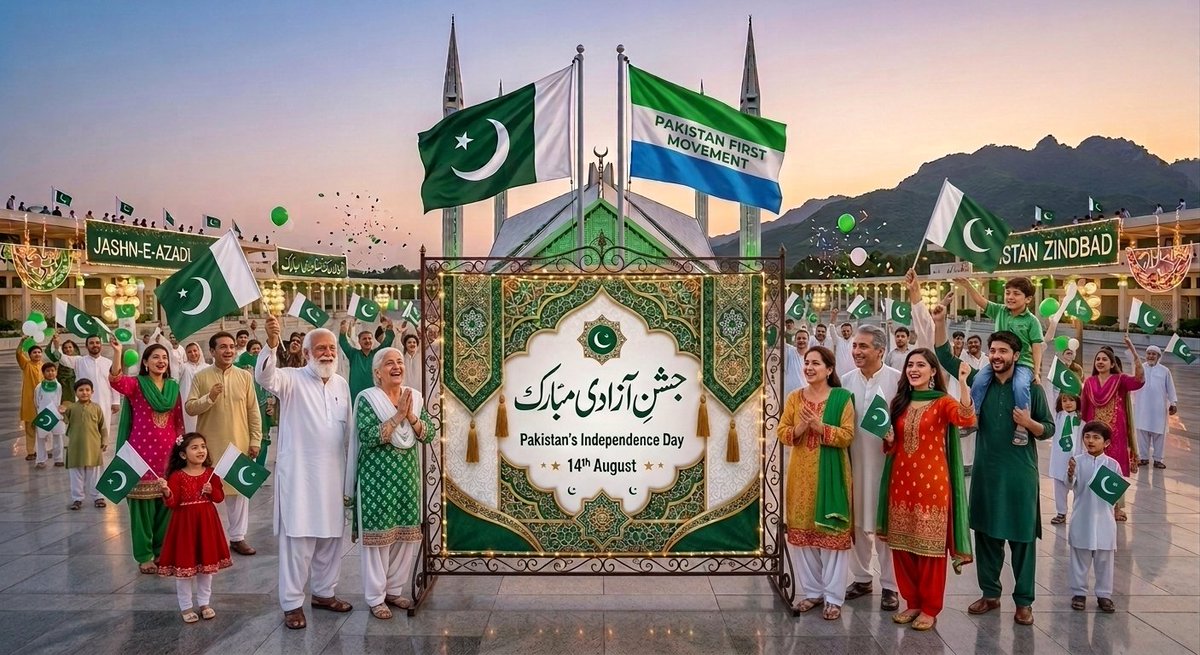 PakistanFirstM's tweet photo. #YadGar_e_Fatah
#pakistanpride
#Pakistan_First_Movement_PFMParty
#جشن_آزادی_مبارک https://t.co/BBaWAgieb1