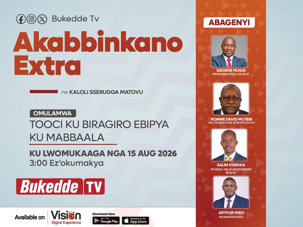 isikoarthur's tweet photo. Tomorrow at 9:00 AM, join me on Bukedde TV as we discuss Minister Balaam’s directives on local government transparency, public accountability, community productivity, alcohol regulation and betting operations.

What does the law say about directives?

📺 Bukedde TV | 🕘 9:00 AM https://t.co/gdJLuT1HOf