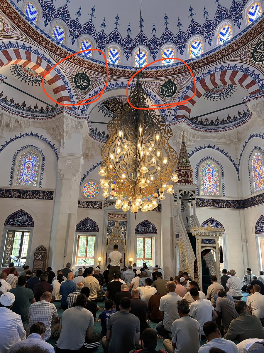 talkquran's tweet photo. @freemonotheist [72:18] The places of worship belong to GOD; do not call on anyone else beside GOD.

[39:45] When GOD ALONE is mentioned, the hearts of those who do not believe in the Hereafter shrink with aversion. But when others are mentioned beside Him, they become satisfied. https://t.co/o16WtSuGxl