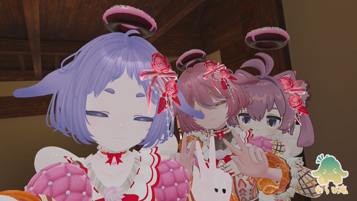 Zoraylien_Wit's tweet photo. 甘くて可愛いわらびちゃんです！
#わらび庵_VRC https://t.co/XXlMvl0GzS