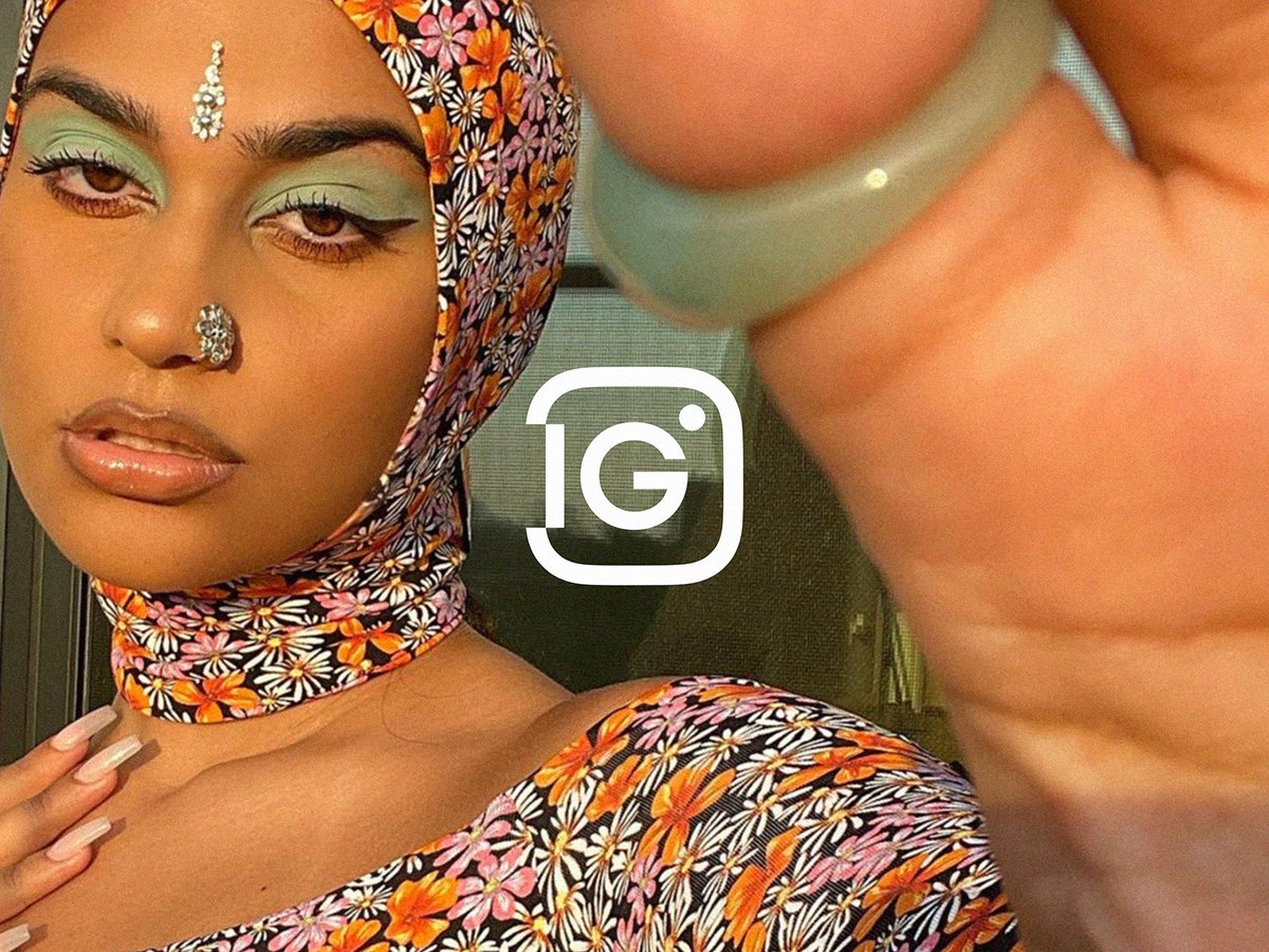DmitryLepisov's tweet photo. Instagram just refreshed its wordmark.

That gave me an idea: people already call it “IG”, so why not make it a part of the icon?

Here's a quick version for fun, with the G doubling as the lens https://t.co/U9ltRKHt1q