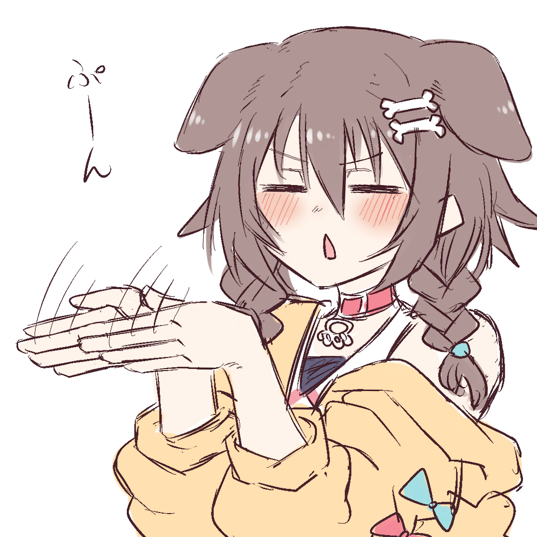 cyan_teacha's tweet photo. 鼻ぷーん https://t.co/J9mnDoVvLF
