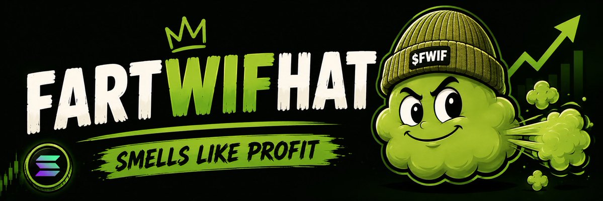 FartWifHatmle's tweet photo. #FARTWIF #FARTCOIN #FART #FartWifHat #Solana#MemeCoin #SolanaMemes #CryptoMemes #100xGem #CryptoGem
$Fartcoin https://t.co/XabVx4ZAY2