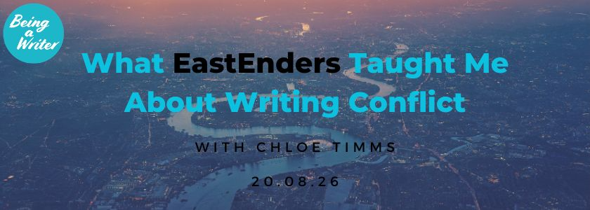 TLCUK's tweet photo. Join our #BeingAWriter webinar on Aug 20th with Chloe Timms.
Explore how conflict drives stories, builds stakes and creates jeopardy, drawing on her experience writing for one of histories most dramatic soaps: EastEnders https://t.co/vEpn7a98hQ