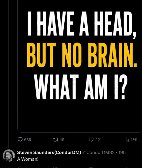TheRealCondorDM's tweet photo. The only thing I hate more than women is myself. https://t.co/lcshXXXEnj