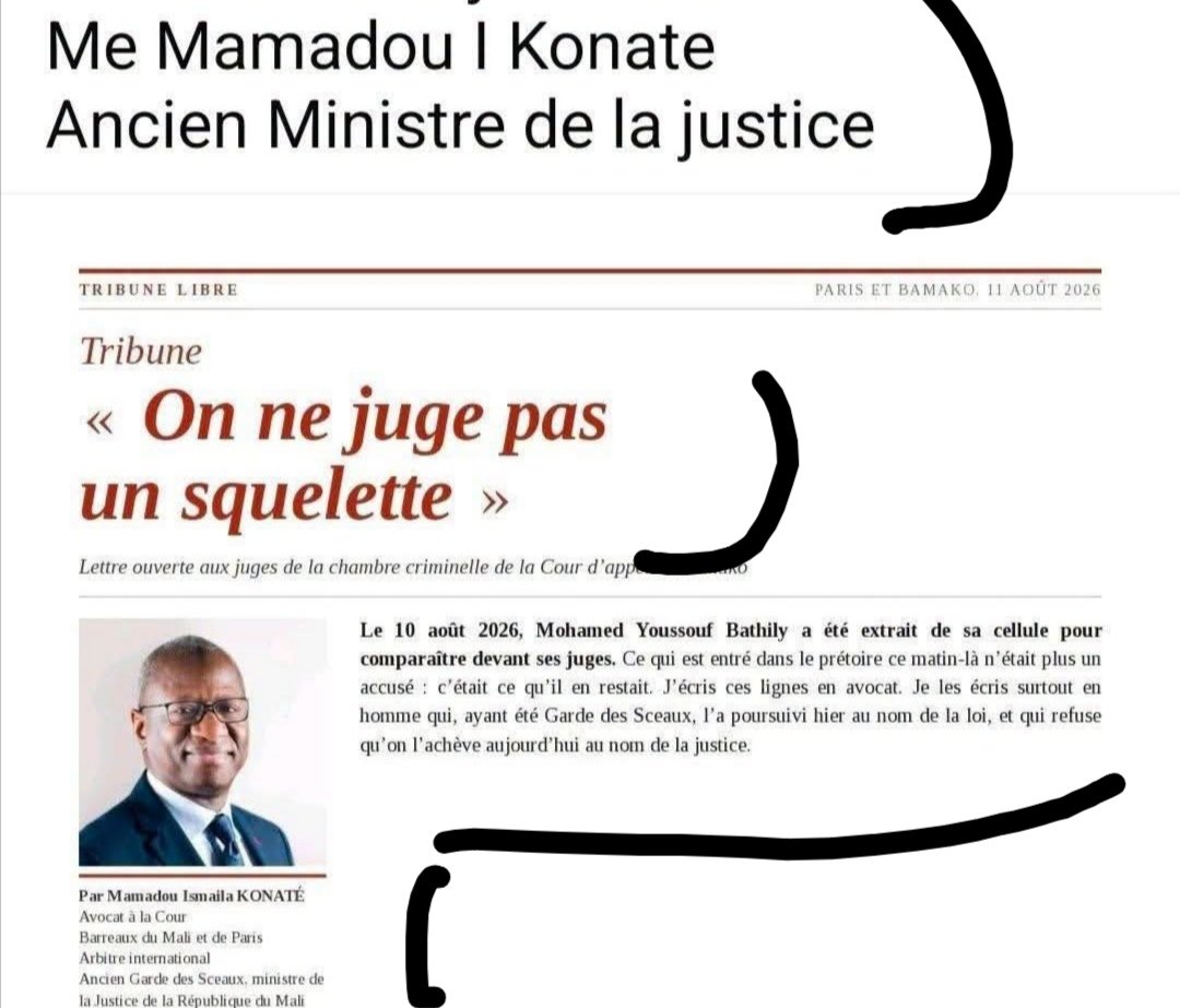 DelphineSankara's tweet photo. 🔴Mali🇲🇱/Cet avocaillon @vieuxmko était ministre sous #IBK; il avait menacé de démissionner de son poste si #Ras_Bath n’était pas incarcéré, #IBK lui avait demandé alors de quitter le Gouvernement.

@MLamineH, @AshleyLelaMAIGA, @konate90... Vous étiez au courant...
1/2 https://t.co/p7FPKiMuTi