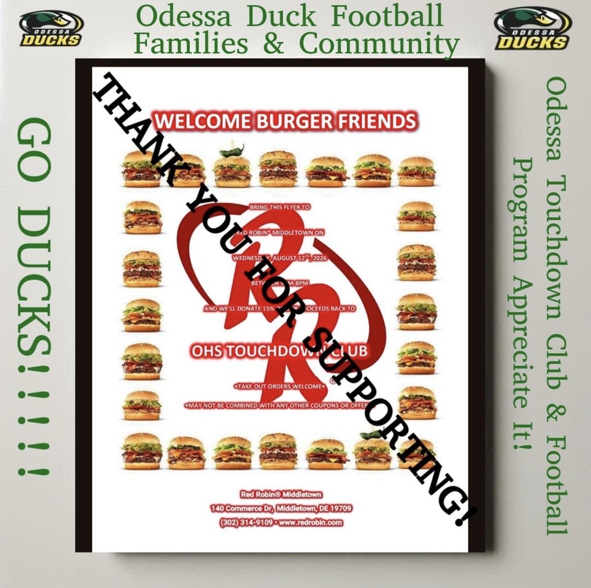 DuckNationFB's tweet photo. Thank you Duck Nation!!

LEGACIES START HERE.
#GoDucks | #W1N | #EAE https://t.co/NI6DpXg2bH