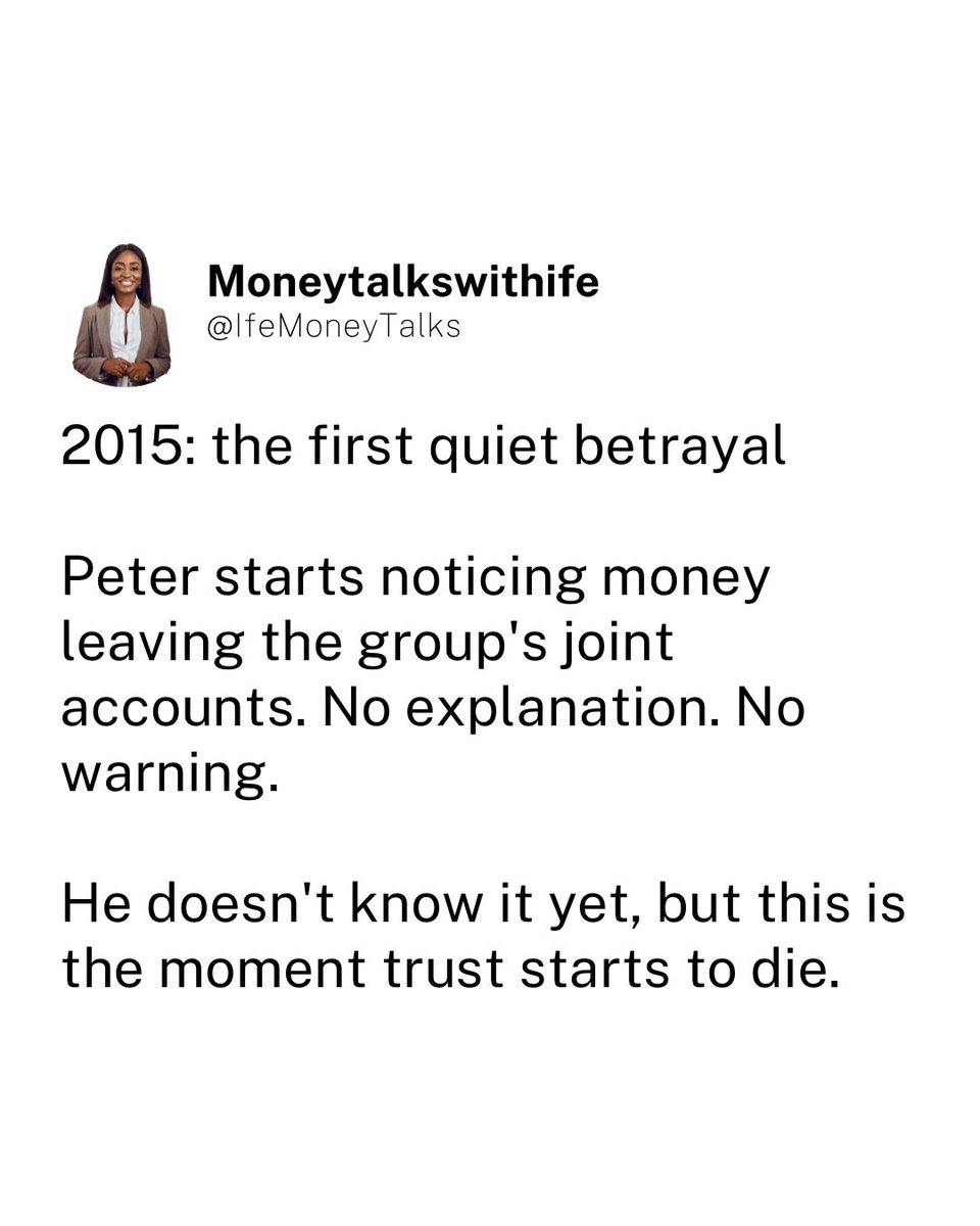 IfeMoneyTalks's tweet photo. Can family, friends, and money really mix?
The P-Square story shows how money and business can change even the strongest relationships.
Have you ever seen money affect a relationship?
#MoneyTalksWithIfe #FamilyAndMoney #FinancialBoundaries https://t.co/t3dKRArYgC