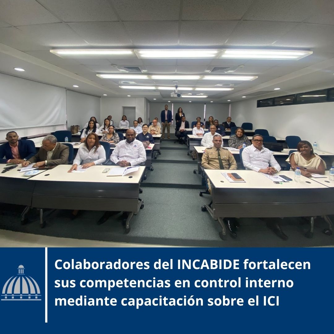 INCABIDERD's tweet photo. Colaboradores de distintas áreas del INCABIDE participaron en una jornada de capacitación sobre el Índice de Control Interno (ICI), orientada a fortalecer los procesos institucionales y promover una gestión basada en la transparencia, eficiencia y mejora continua. https://t.co/9Pk3OrZJzm