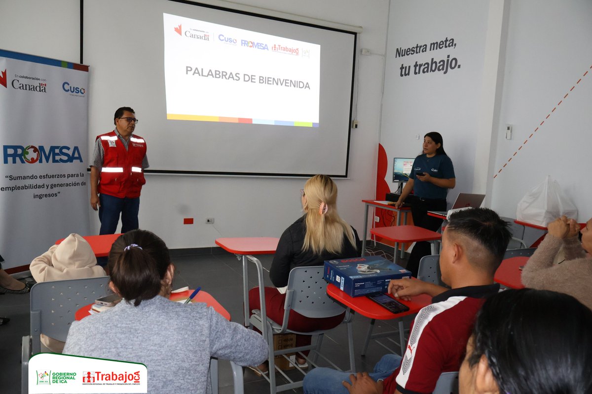 DRTPEICA's tweet photo. 🤝 #TrabajamosJuntos | 22 emprendedores de Ica culminaron el programa “Fortalecimiento de Pequeños Negocios”, impulsado por la DRTPE Ica y el proyecto PROMESA, implementado por Cuso International con el apoyo del Gobierno de Canadá.

#Emprendimiento #Ica #Formalización https://t.co/1zrkBtf0ol