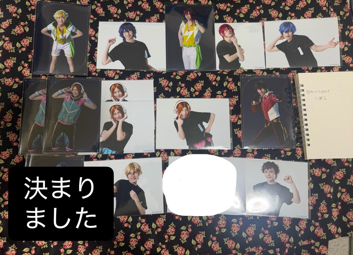 mixitubae's tweet photo. 【交換】 あんステ ステライ ランブロ クリカ

[譲]
☆薫、☆零、アドニス、真緒、真、北斗、颯馬、紅郎、☆夏目、宙、つむぎ、桃李、☆ジュン、ひなた、ゆうた、友也、光、千秋

[求]
ランブロ
レオ(横)＞嵐(横)、日和(縦横)>みか(横)、敬人(縦横)

クリカ
レオ>みか、敬人

15日16日、現地手渡し→ https://t.co/klVmD6QYsb