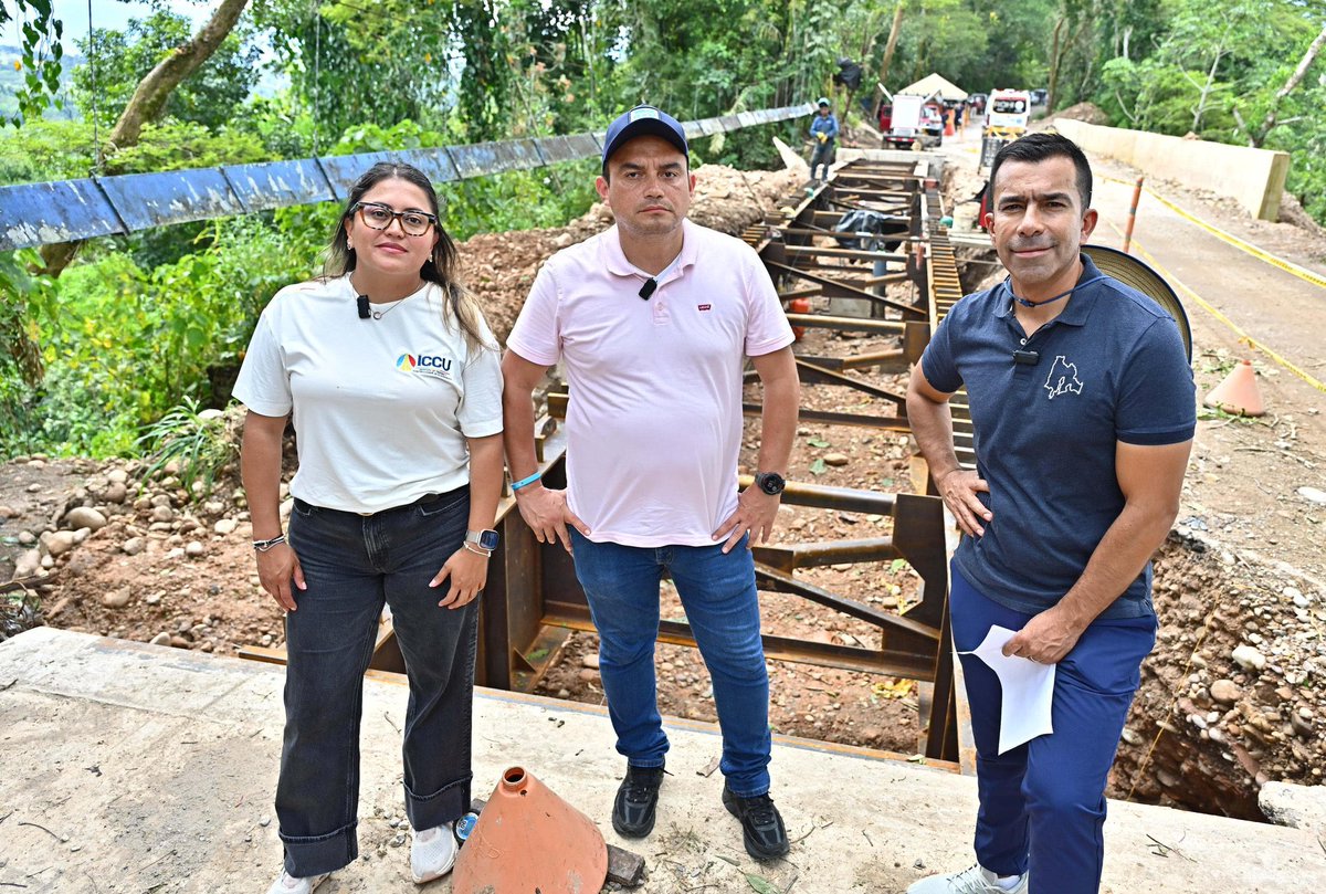 ICCUGOB's tweet photo. Las obras que protegen la conexión de #Medina con la Marginal de la Selva ya superan el 85 % de avance. https://t.co/xQTEEchgqc