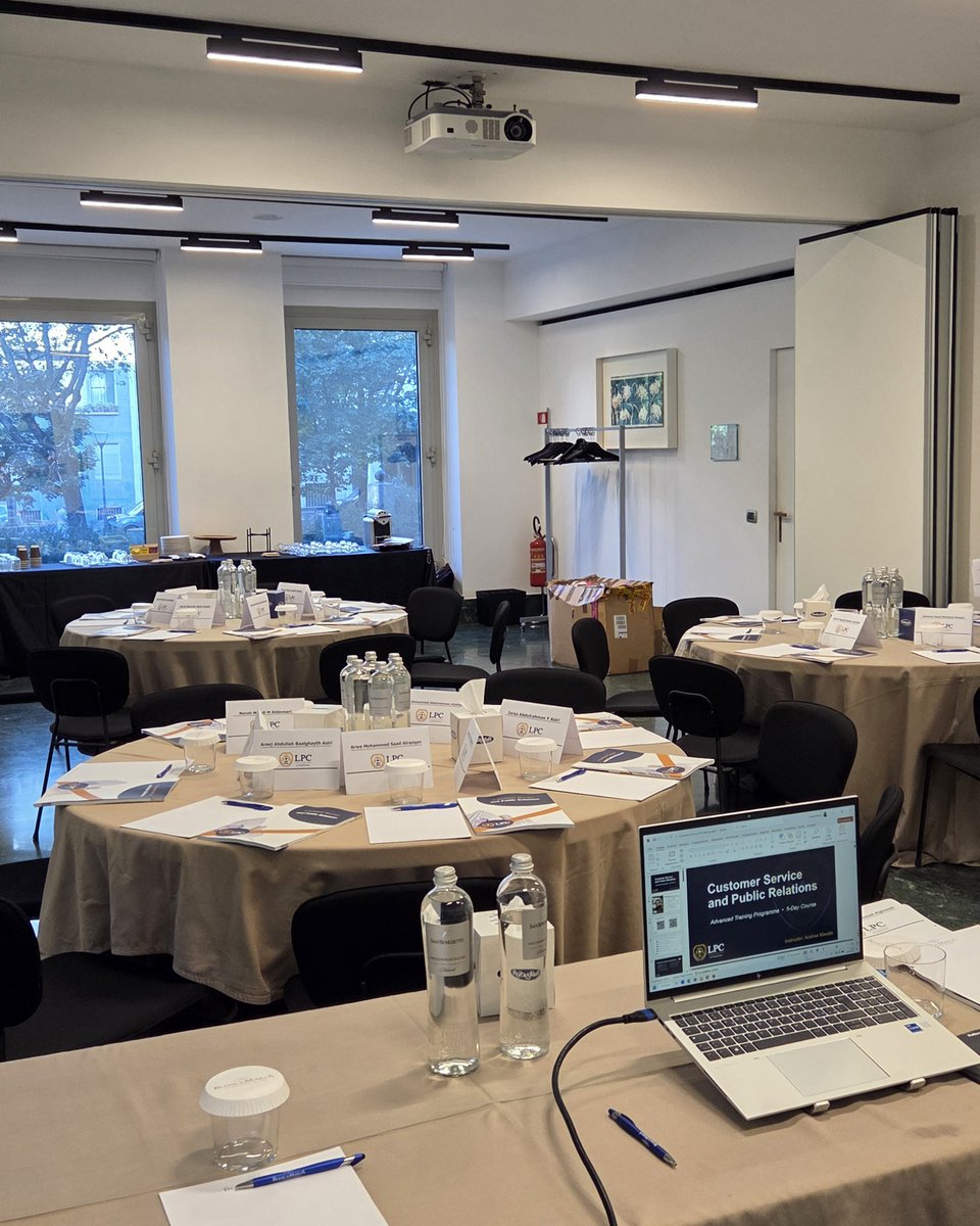 AndreaMasala88's tweet photo. I am extremely grateful for having had the opportunity to lead this 5-day training in Milan dedicated to Customer Service and Public Relations.

Training 20 officials from the Saudi Arabian Ministry of Interior has truly been a privilege.

A huge thank you to @LondonLpc https://t.co/qD1IfcsjTH
