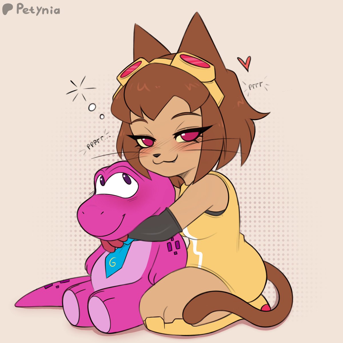 Petyniaarts's tweet photo. Kit giving Gobbles a little cuddle 🥺💗
#kit #gameoverse https://t.co/EYy0J9UanQ