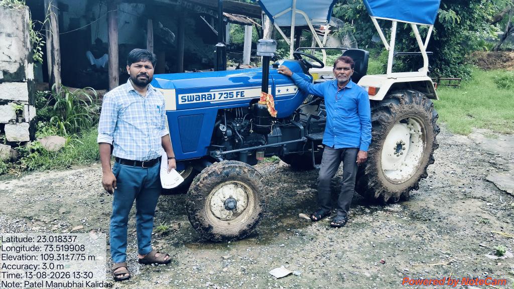 RameshB06952527's tweet photo. Agr-50 Scheme Tractor 🚜 Verification At.Kothamba Dist.Mahisagar
@Jrpatel28Patel ,@DDOMAHISAGAR ,@jitu_vaghani ,@CMOGuj ,@Guj_Gramsevak ,@tv9gujarati https://t.co/2n9vl15ZW8