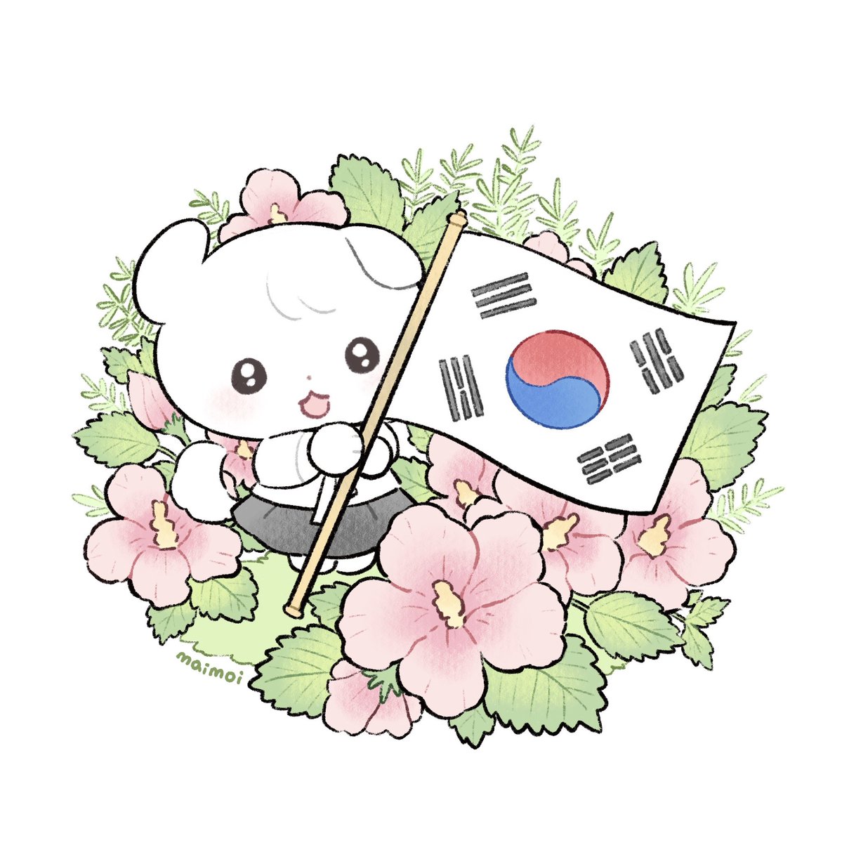 maimoi_y's tweet photo. 🇰🇷 #광복절 
#대한독립만세 https://t.co/6BIt9t6g7G