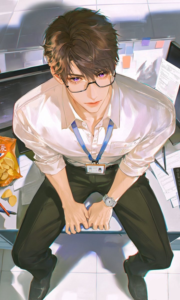 elaine_minanism's tweet photo. Glasses👓2.0｜Office ver.（Made with PixAITsubakiV3）
#Caleb #LoveandDeepspace #PixAITsubakiV3 https://t.co/DImO5eKnR9