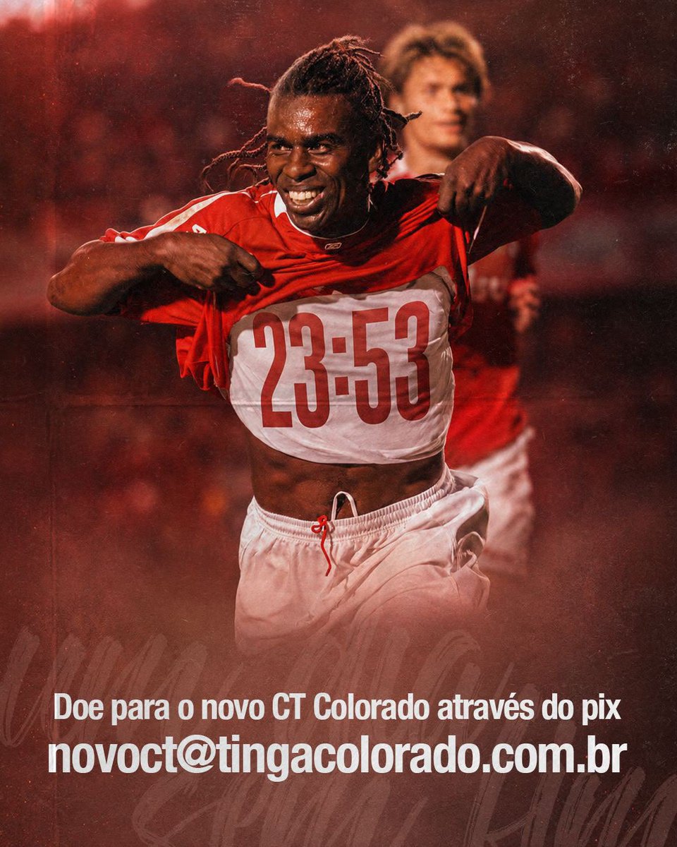 NaniChemello's tweet photo. Vamo! 🇦🇹🇦🇹🇦🇹

Nova campanha: doar R$23,53 para a construção do novo CT do Inter! https://t.co/62yJ33PgLt
