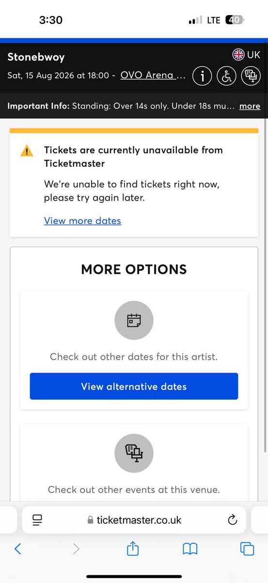 GucciYng's tweet photo. Tickets are officially SOLD OUT on Ticketmaster! 🎟️🔥 Congratulations to Stonebwoy on another sold-out show. 12,500 capacity. Tomorrow will be a historic day for BhimNation and Ghana! 🇬🇭🌍 #BhimFestLondon https://t.co/3c1q6Uz8Cs