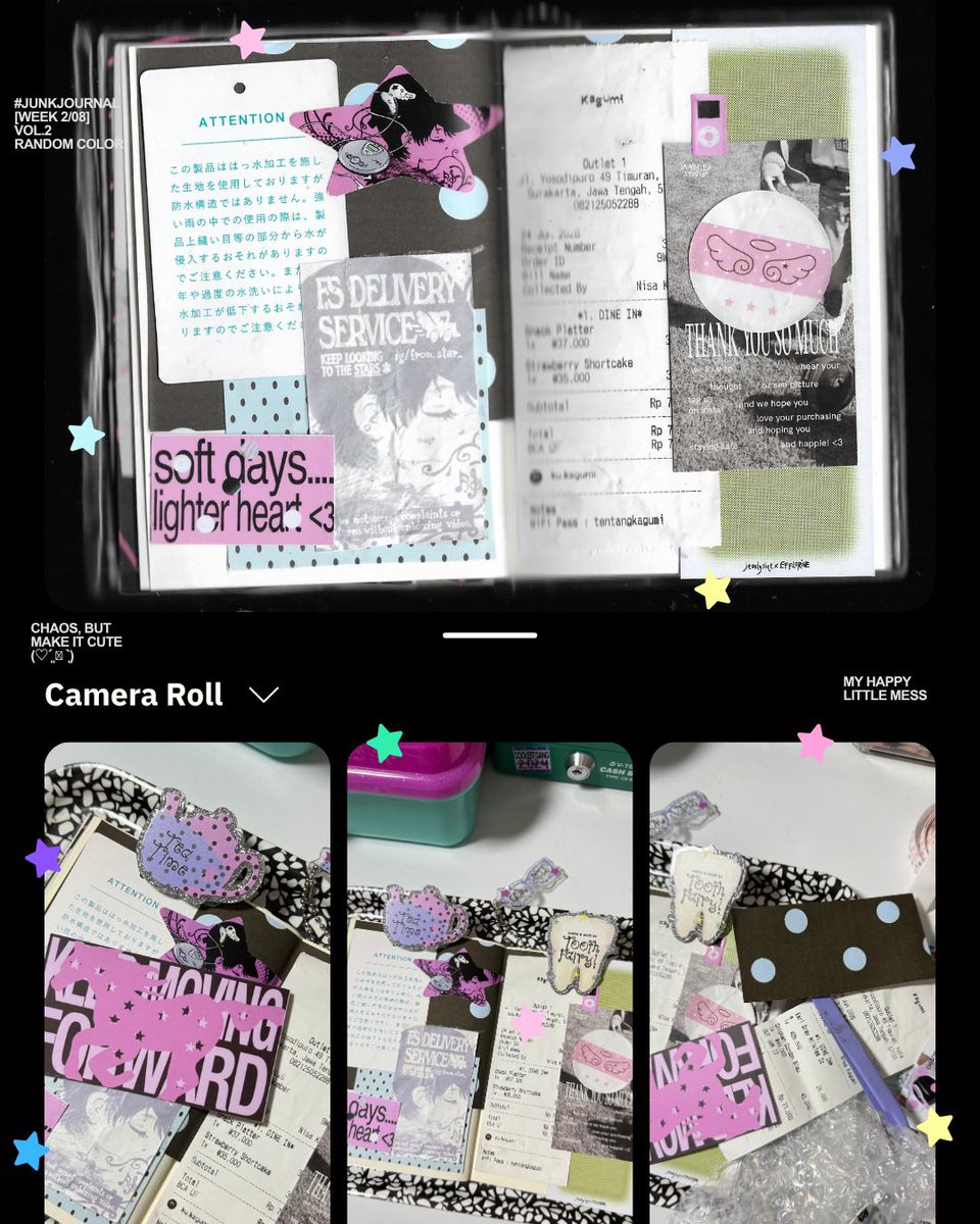 ipadkidcore's tweet photo. #junkjournal on the weekend update◠◠ ★⊹ ^⎚˕⎚^ https://t.co/wZGe0eXKdD