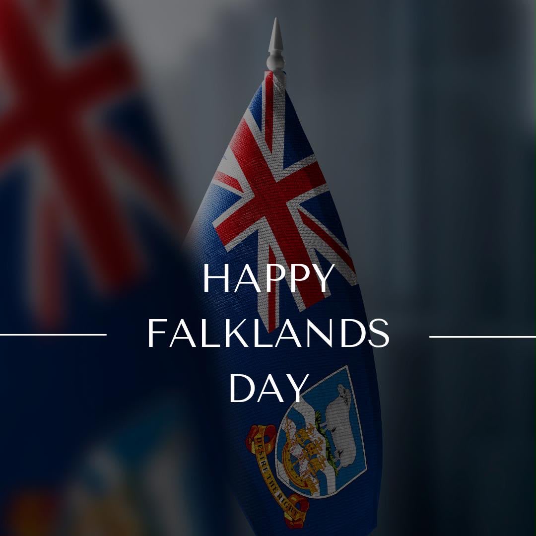 Uma_Kumaran's tweet photo. Happy #FalklandsDay - marking the first sighting of the Islands by John Davis in 1592.
 
Today we celebrate the pride and community spirit of the Islanders. 🇬🇧 will always support your rights to determine your own future. https://t.co/bnYXcEObcl