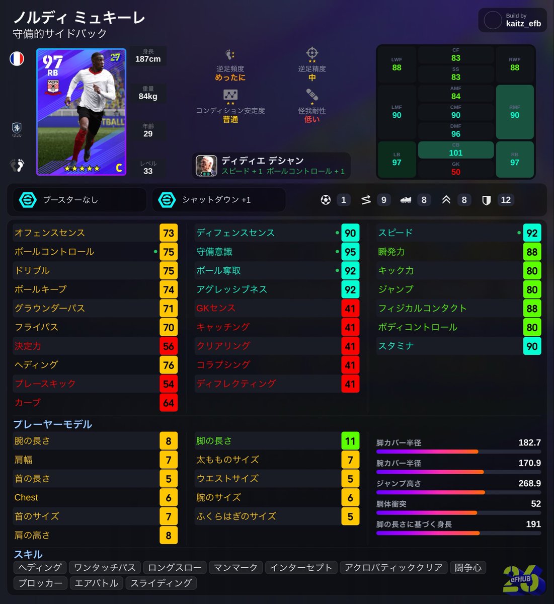 kaitz_efootball's tweet photo. このガチャ、LSBとRSBで守備的SBめっちゃ強いのいるわ。
思わず底引きしてもうた。 https://t.co/91xORhJHj2