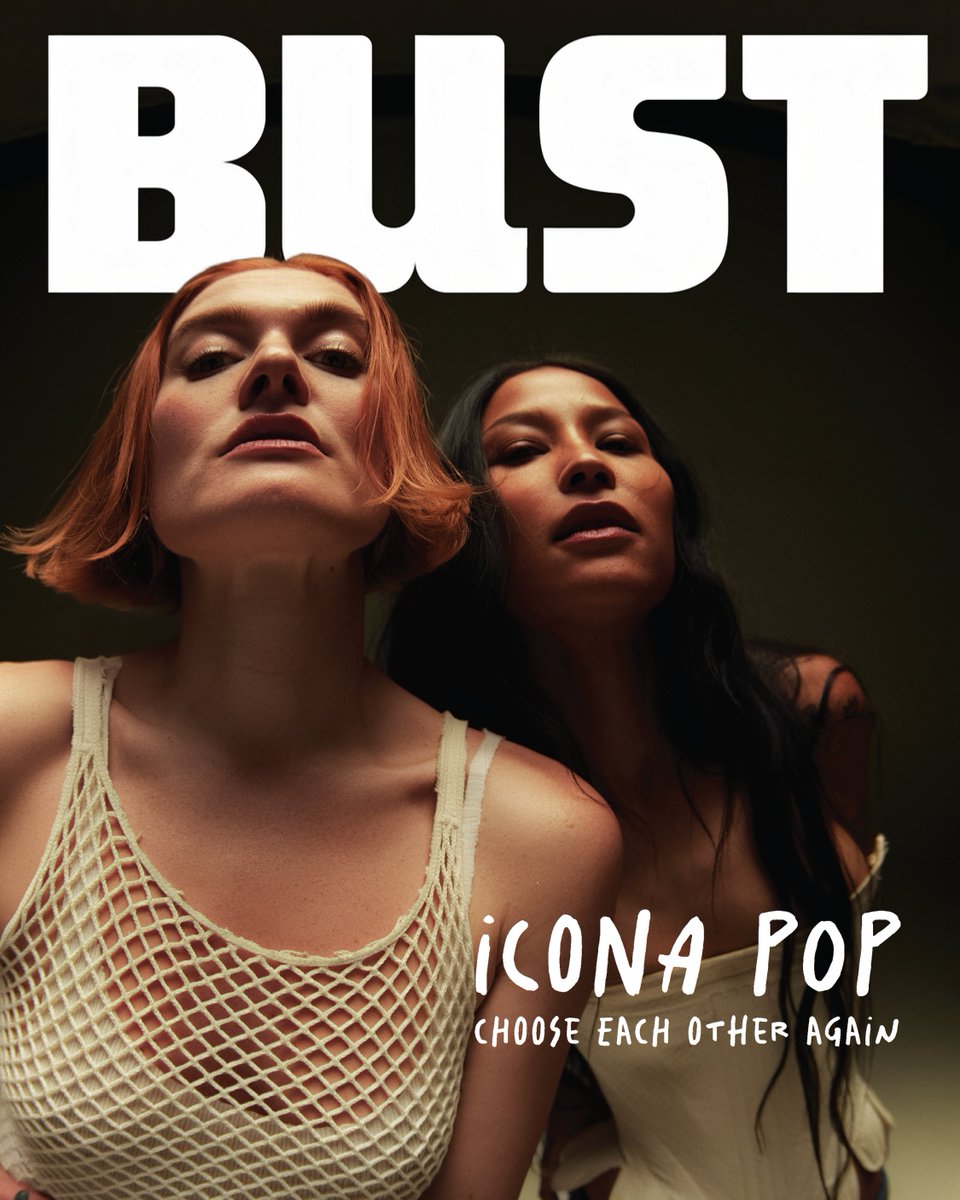 bust_magazine's tweet photo. Icona Pop Choose Each Other Again 💛

In our Summer cover story, @iconapop reflect on friendship, burnout and motherhood and the life changes that shaped ‘Ritual’, their fourth studio album, out TODAY!

https://t.co/EOdpQ3NFP9 https://t.co/CchEeBh0We