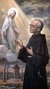 LaMarianos's tweet photo. Glorioso San Maximiliano Kolbe, ruega por el eterno descanso de todos los fieles  difuntos, y especialmente por los que llevaron tu nombre https://t.co/Fpl3KUP6zU