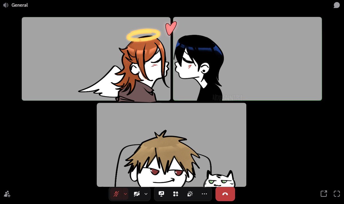 Notasaint99's tweet photo. denji the 3rd wheel  アキ天 #akiangel https://t.co/ehIZaJUQl4