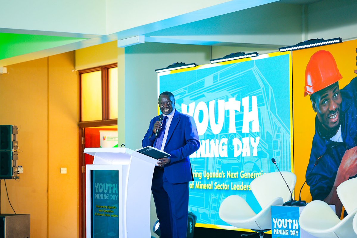 UgandaChamber's tweet photo. @chamber_jr #YouthMiningDay The day opened with welcome remarks from Prof. Paul Waako, Vice Chancellor of Busitema University @Busitema1 who set the tone for the event by welcoming delegates to a campus that is increasingly positioning itself as a hub for minerals-sector research and training. @MEMD_Uganda