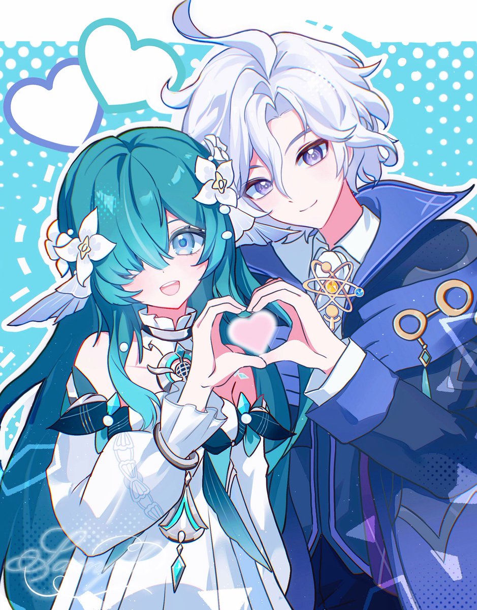 fengyue2689's tweet photo. #Genshinlmpactt  #Mityanitsa #Vodyanitsa #Mitya i love this ship！！！！！ （commission i bought https://t.co/ZamlFGpbrr