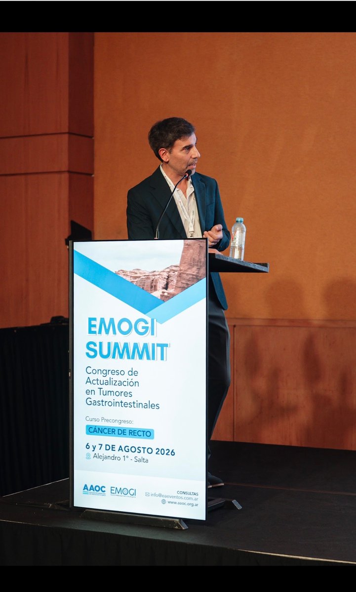 Nanodioca's tweet photo. ✨ EMOGI SUMMIT 2026 | Salta: Dos días intensos de intercambio con colegas de todo el país en la segunda edición. Como vicepresidente, me enorgullece ver como sigue consolidándose como un espacio de referencia para la oncología gastrointestinal en Argentina. @EMOGI_AAOC https://t.co/7jR1k4I4SS