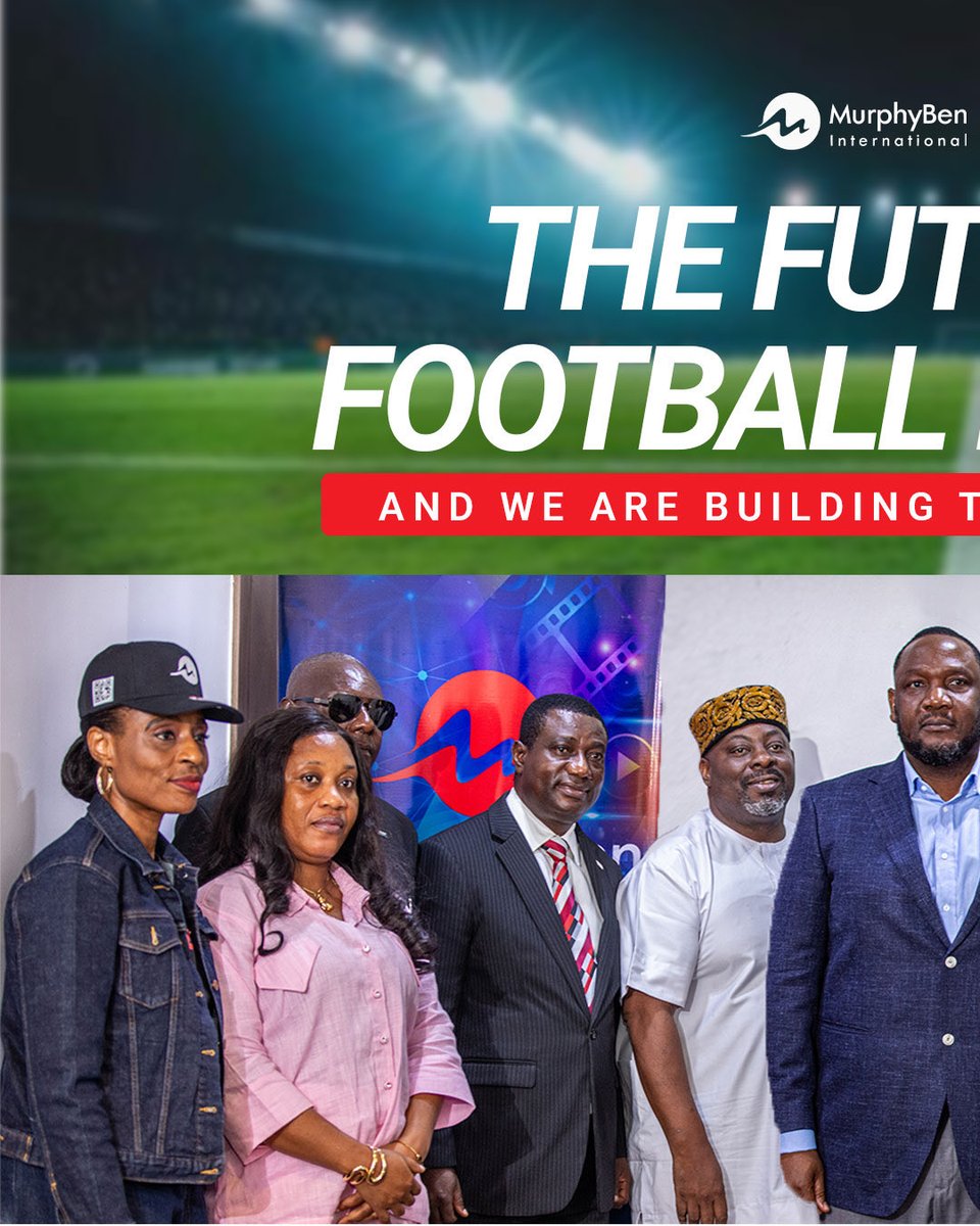 MBIgroup247's tweet photo. A new era for Nigerian football is here. The NPFL and Murphy Ben International (MBI) have officially joined forces to bring LIVE NPFL matches, real-time updates and more football content straight to fans on YouTube and social media. https://t.co/uayS4SiXSV