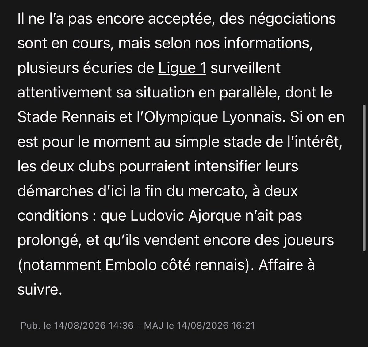 Mon_PtitPoussin's tweet photo. 8 buts et 10 passes décisives (25/26)
32 ans 
1m96
1 an de contrat restant 

Où est ce que l’on signe ???

#Ajorque
#MercatoSRFC 
@footmercato https://t.co/wn3tPEM4Zv