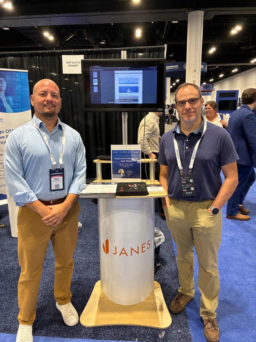 JanesINTEL's tweet photo. What a fantastic week at #DoDIISWorldwide! 

It was great connecting with so many members of the defense and intelligence communities. We appreciate the discussions, insights, and new connections, and we're looking forward to continuing the conversation! https://t.co/ipvPIBU3IZ