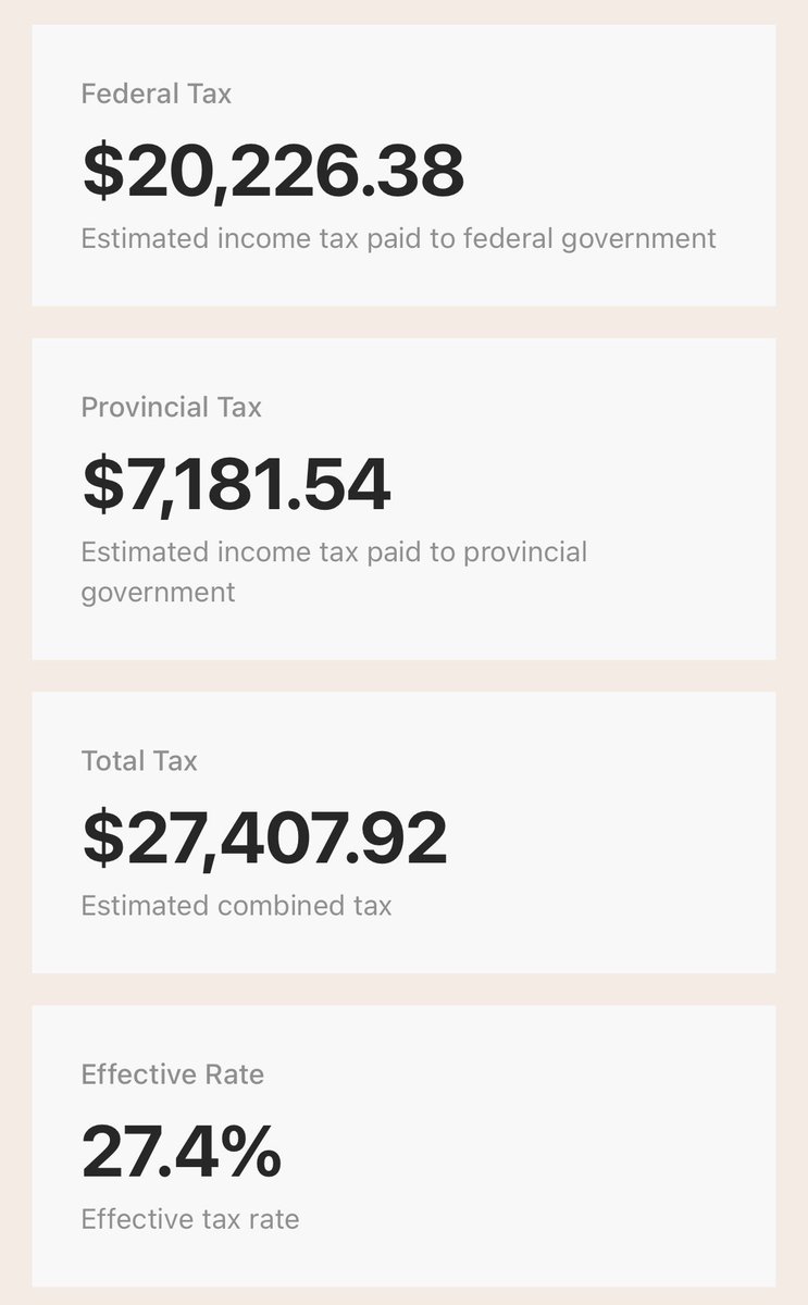 EricDLombardi's tweet photo. This is a fantastic way to see tax data. 

It’s hard not to conclude that the federal government is too big. 

We now spend as much on retirement benefits as on education, colleges and universities, infrastructure and transport combined. 

Our international affairs budget is basically the same as spending on domestic universities and research. That should leave us scratching our heads. 

One awkward conversation we need to have is to ask why, given that ~80% of what affects day-to-day life is provincial, so much fiscal power is federal?

As I wrote a month ago in @TheHubCanada, the most important provincial fiscal reforms are federal. It’s the level of government that has really become too large. Many transfers to provinces should be given back as tax points. 

Personally, I think our municipalities are starved by the province, and the province is starved by the feds, and making governance better in Canada requires rebalancing.

https://t.co/LMS5lASZo1