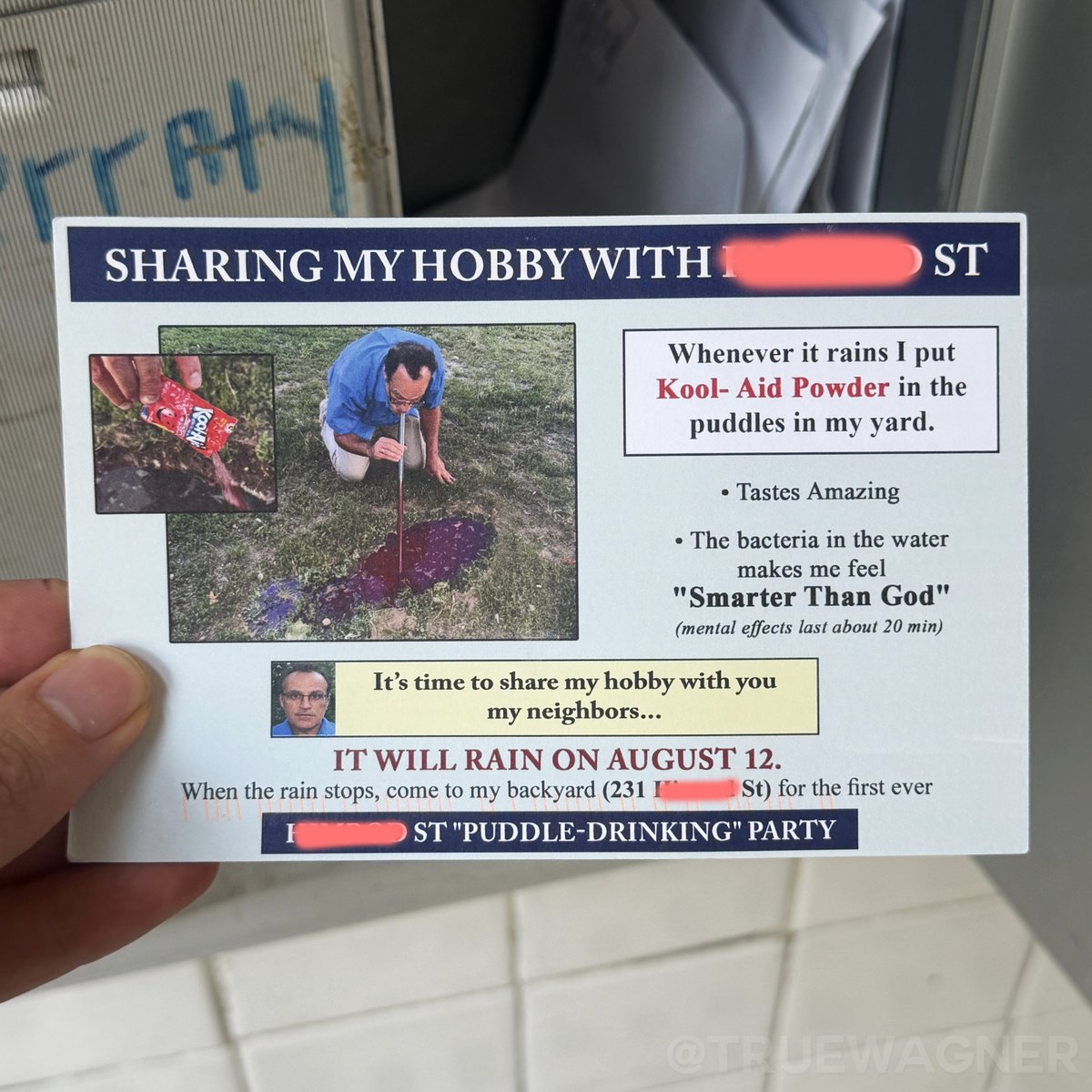 truewagner's tweet photo. That's what his actual hobby is!? https://t.co/MsCSuo9v9y