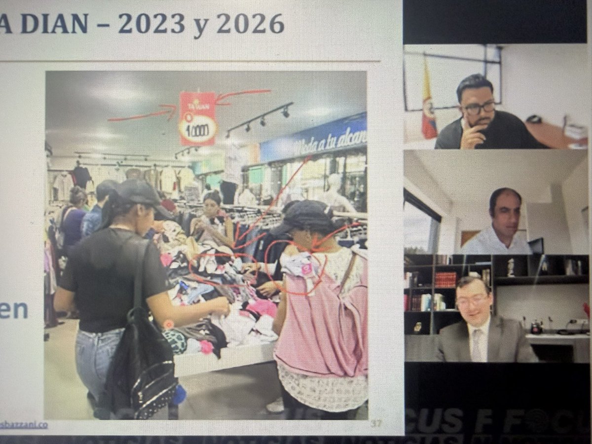 JCFloriant's tweet photo. ¡QUE ASCO LA DIAN DURANTE EL GOBIERNO DE GUSTAVO PETRO!

El abogado de Lili Pink, @juanbazzani le acaba de demostrar al juez que 3 MILLONES de prendas incautadas, sin motivos realmente probados, terminaron vendiéndose en los San Andresitos, supuestamente por corrupción de funcionarios de la DIAN.