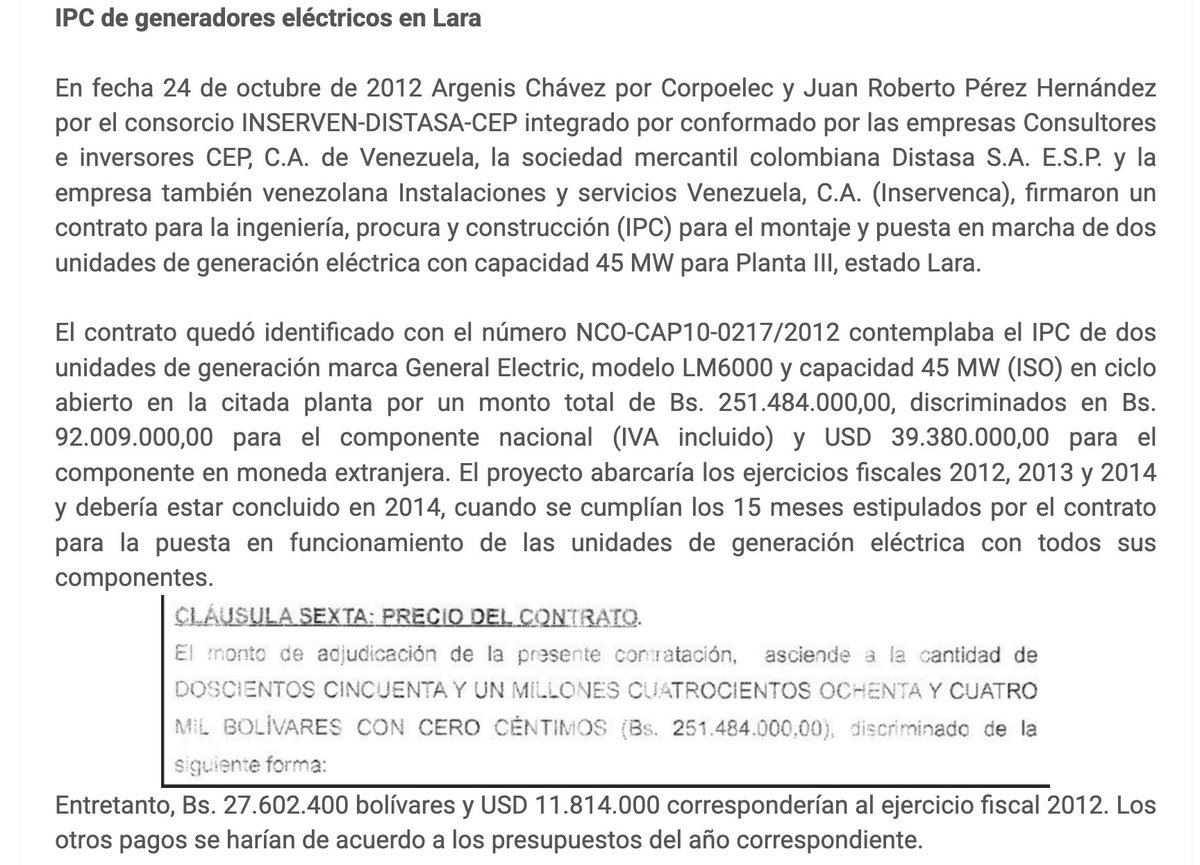 maibortpetit's tweet photo. #Urgente ESTE ES EL REPORTAJE QUE ARGENIS CHÁVEZ FRÍAS QUIERE CENSURAR Y @Google eliminó de susresultados de búsqueda for un falso reclamo de copyright.

Investigamos las multimillonarias negociaciones de #Corpoelec durante la administración de Argenis Chávez Frías, hermano de Hugo Chávez: contratos, extensiones, aumentos de precios, múltiples adendas y empresas involucradas, mientras la crisis eléctrica venezolana continuaba.
Ahora pretenden sacar esta investigación de circulación mediante reclamos de copyright.
Si quieren enterrarla, hagámosla viral. Compártela.

👇 La investigación completa:
https://t.co/oZS3urtCh6

#Venezuela #Corpoelec #ArgenisChavez #Censura #PeriodismoDeInvestigacion
