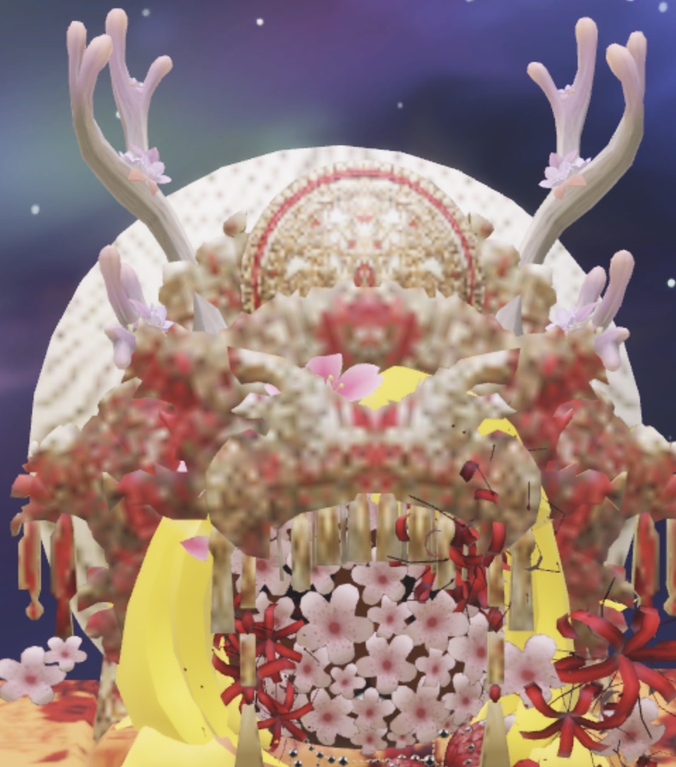 ItsATinyTragedy's tweet photo. Noelle has some new spiffy antlers! It looks amazing : ) https://t.co/BD6DkYxGve